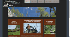 Desktop Screenshot of packcountryoutfitters.com